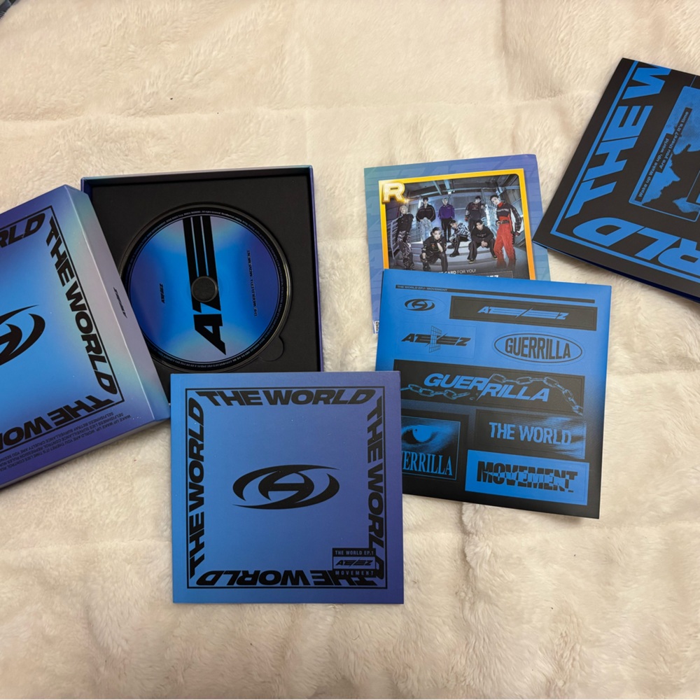 Ateez The World CD Album Set